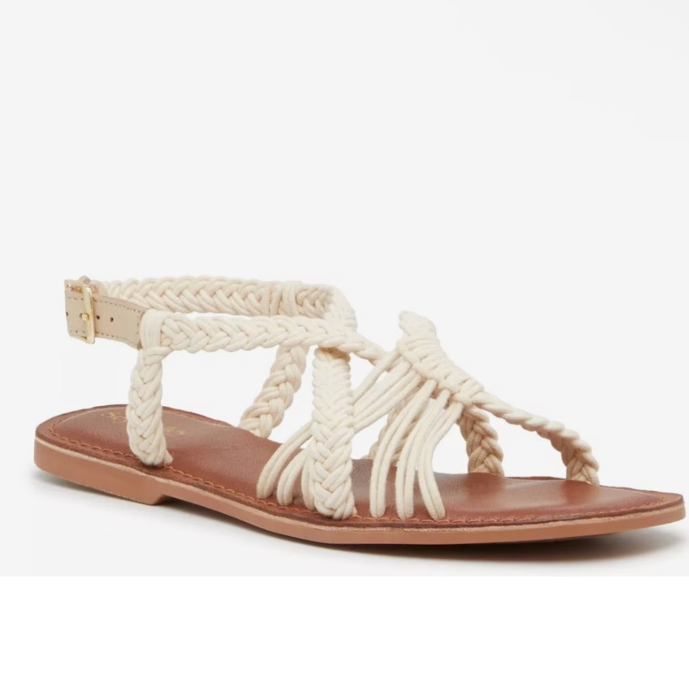 Seychelles Sundown Socialite Sandal, Braided Upper, Size‎ 8, NWOT